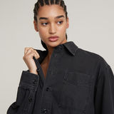 G-STAR Outlet Oversized Denim Dress Black