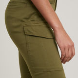G-STAR Outlet Blossite G-Shape Army High Skinny Pants Green