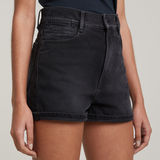 G-STAR Outlet Shorts Tedie Ultra High Denim Negro