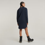 G-STAR Outlet Vestido GS Crew Sweat Azul oscuro