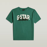G-STAR Outlet Camiseta Loose para Niños Verde