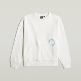 G-STAR Outlet Suéter Loose para Niñas Blanco