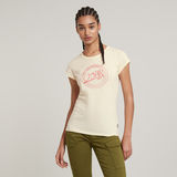 G-STAR Outlet Large Logo Top Beige