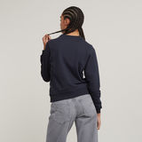 G-STAR Outlet Sudadera Large Logo Crew Azul oscuro