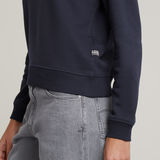 G-STAR Outlet Sudadera Large Logo Crew Azul oscuro