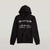 G-STAR Outlet Sudadera Originals Hooded Negro