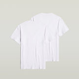 G-STAR Outlet Base V T-Shirt 2-Pack White
