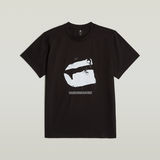 G-STAR Outlet Water Burger Loose T-Shirt Black