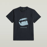 G-STAR Outlet Water Burger Loose T-Shirt Dark blue