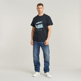 G-STAR Outlet Water Burger Loose T-Shirt Dark blue