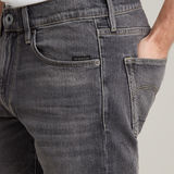 G-STAR Outlet 3301 Slim Denim Shorts Grey