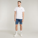 G-STAR Outlet 3301 Slim Denim Shorts Medium blue