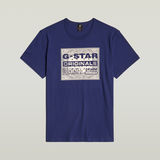 G-STAR Outlet Bandana T-Shirt Medium blue