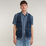 G-STAR Outlet Chaleco Denim Azul oscuro