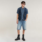 G-STAR Outlet Chaleco Denim Azul oscuro