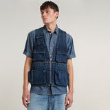 G-STAR Outlet Chaleco Denim Azul oscuro