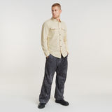 G-STAR Outlet Marine Slim Shirt Beige