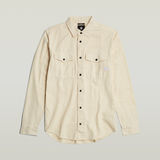 G-STAR Outlet Marine Slim Shirt Beige