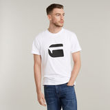 G-STAR Outlet Burger Logo T-Shirt White