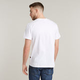 G-STAR Outlet Burger Logo T-Shirt White