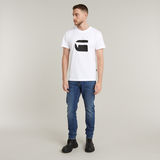 G-STAR Outlet Burger Logo T-Shirt White