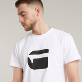 G-STAR Outlet Burger Logo T-Shirt White