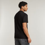 G-STAR Outlet Hair Illustration T-Shirt Black