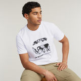 G-STAR Outlet Osaka T-Shirt White