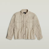 G-STAR Outlet Cut Off Shirt Beige