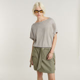 G-STAR Outlet Blousy Boat Neck Jumper Loose Beige