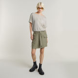 G-STAR Outlet Blousy Boat Neck Jumper Loose Beige