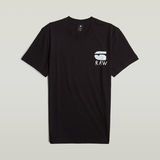 G-STAR Outlet Burger Back Print T-Shirt Black