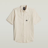 G-STAR Outlet Bristum 1 Pocket Slim Shirt Beige