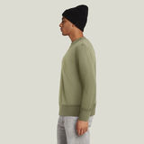 G-STAR Outlet Jersey Core Mock Knitted Verde