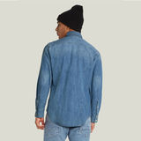 G-STAR Outlet Arc 3D Slim Shirt Medium blue