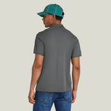 G-STAR Outlet Polo Oluv Slim Gris
