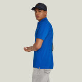 G-STAR Outlet Polo Oluv Slim Azul intermedio