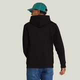G-STAR Outlet Sudadera Originals Hooded Negro