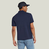 G-STAR Outlet Oluv Slim Polo Dark blue