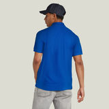 G-STAR Outlet Polo Oluv Slim Azul intermedio