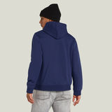 G-STAR Outlet Sudadera Originals Hooded Azul intermedio