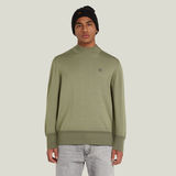 G-STAR Outlet Jersey Core Mock Knitted Verde