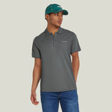 G-STAR Outlet Polo Oluv Slim Gris