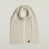 G-STAR Outlet Effo Scarf White