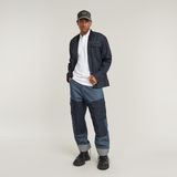 G-STAR Outlet Reinforced Shoulder Jacket Dark blue