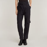 G-STAR Outlet High Paperbag Pants Black