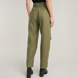 G-STAR Outlet High Paperbag Pants Green