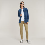 G-STAR Outlet Weld High Skinny Chino Green