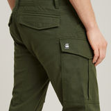 G-STAR Outlet Cargo Regular Tapered Pants Green