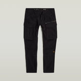 G-STAR Outlet Rovic Zip 3D Regular Tapered Pants Black